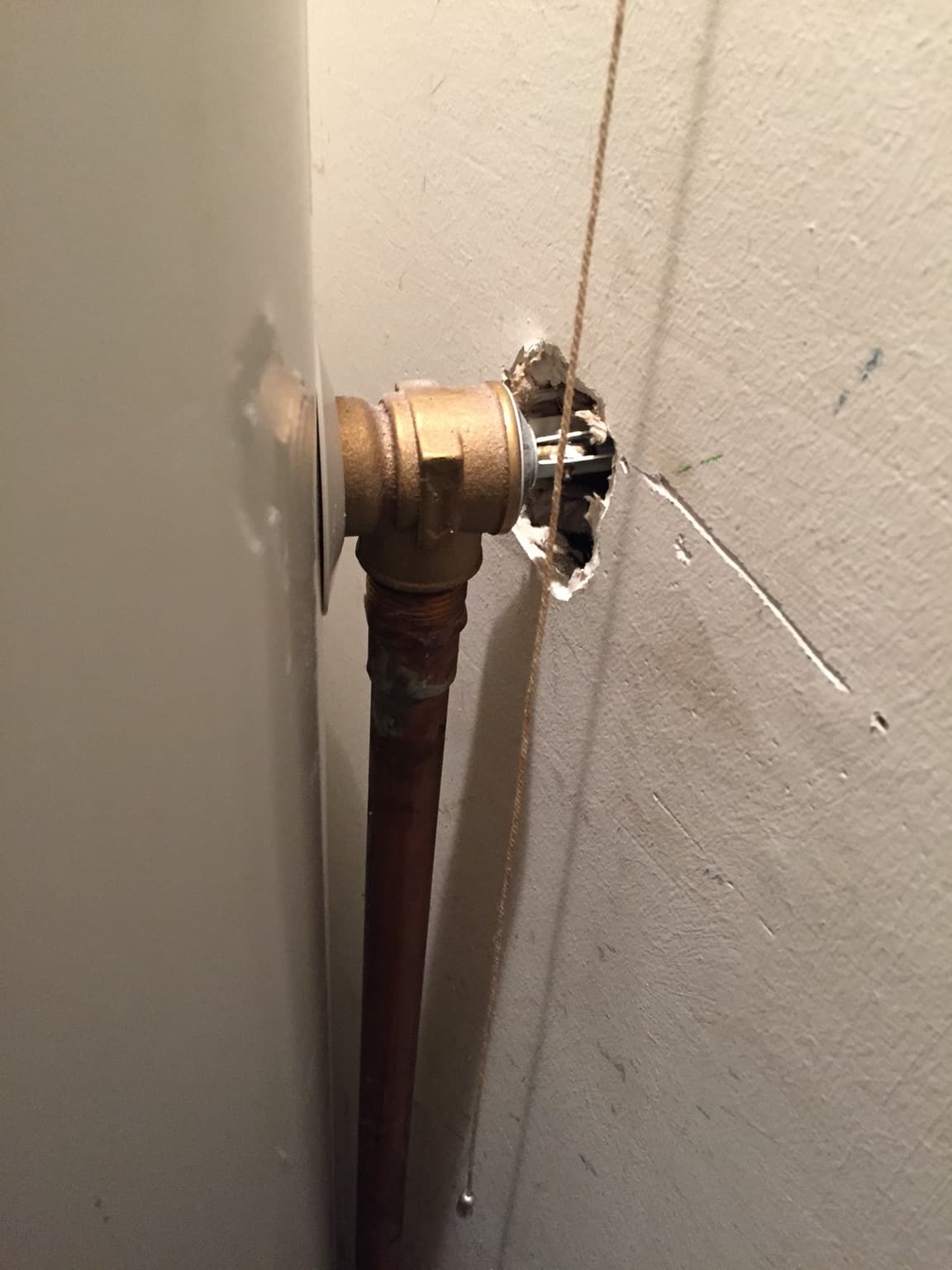 Very lazy plumbing work